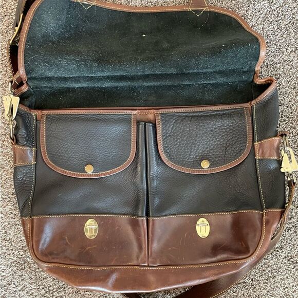 Dexter Leather Messenger Bag  - Picture 9 of 11